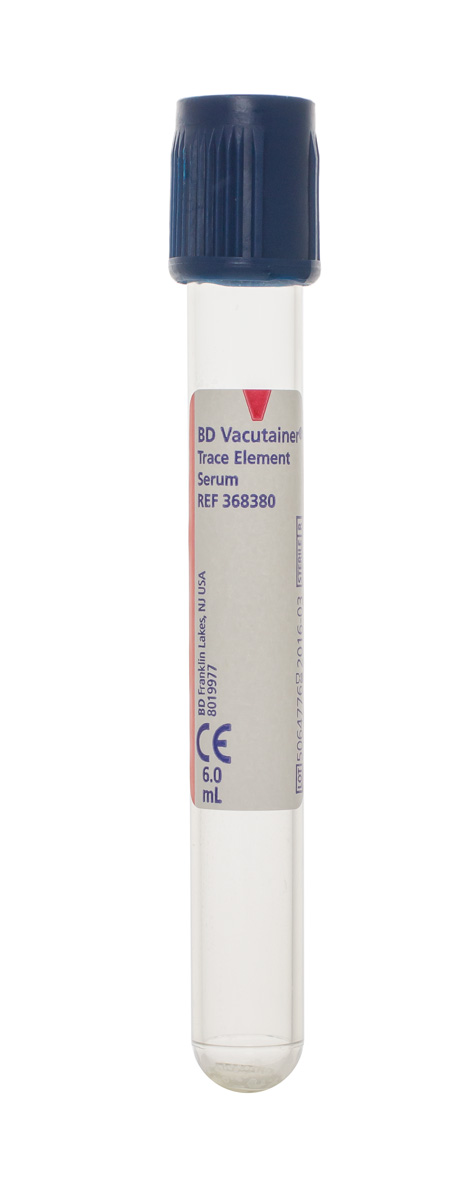 Royal Blue top tube with no preservative